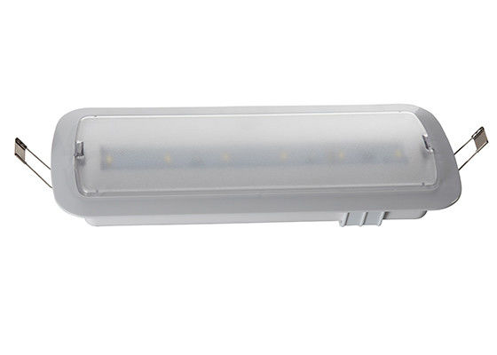 Il soffitto ha messo la luce di emergenza glassata LED della copertura di alimentazione a batteria