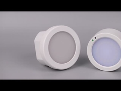 3W luce di emergenza a LED rotonda con garanzia di 3 anni