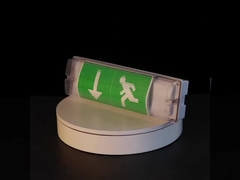 3W luce di emergenza LED 6000K impermeabile montato a parete