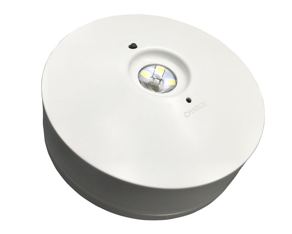 IP20 SMD LED rotonda luce di emergenza ricaricabile con batterie di riserva 3 ore di funzionamento L114N