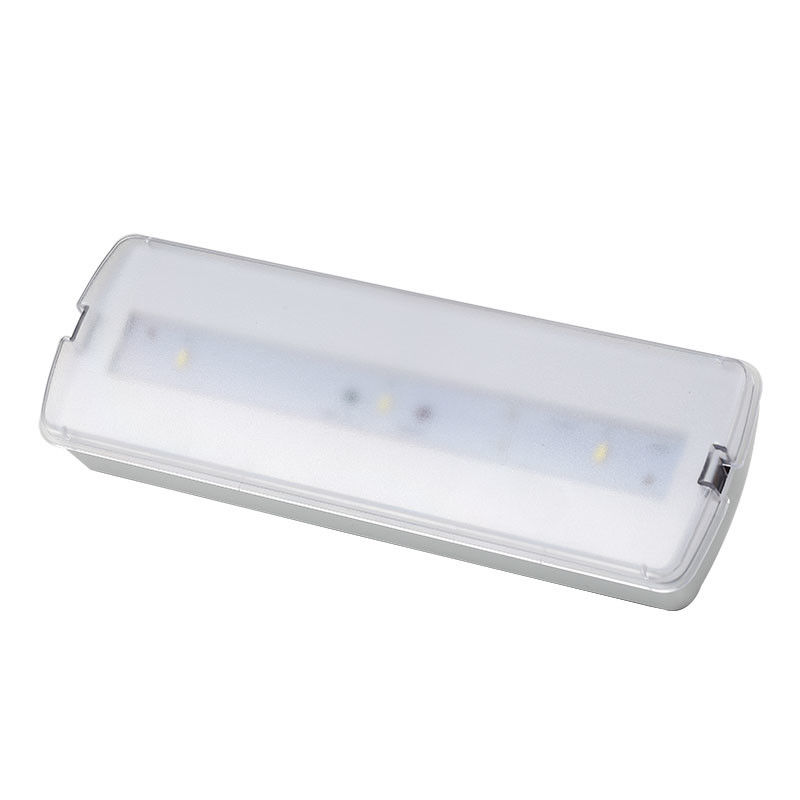 Luce di emergenza a LED ricaricabile con batteria di riserva, IP20, montaggio a parete, 3 ore di funzionamento L116N-A