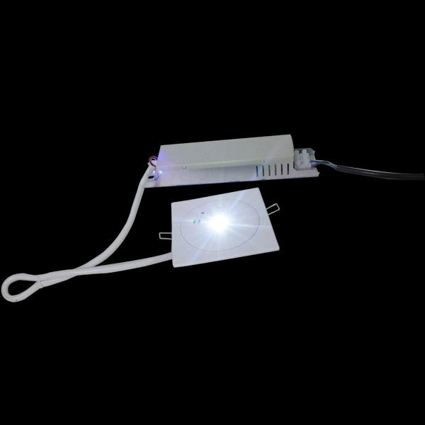 110V 220V IP20 montato sul soffitto interno luce di emergenza in incasso 3W SMD LED bianco