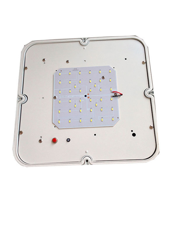 Lampada di emergenza a LED ricaricabile a montaggio superficiale con batteria di riserva per edifici governativi