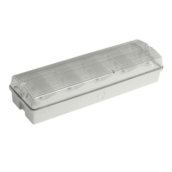Luce di emergenza LED ricaricabile impermeabile IP65 per esterni in luoghi umidi con batteria di riserva 3 ore EL015AN