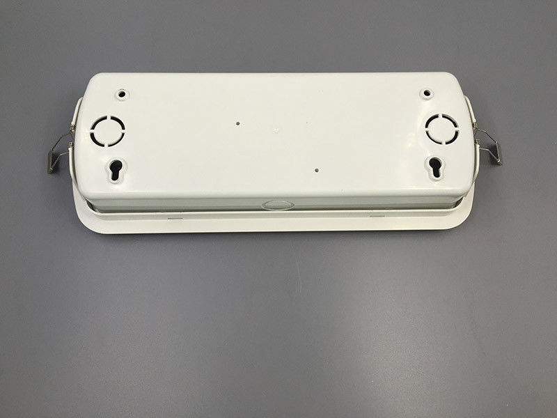 Luce a LED ricaricabile di emergenza con batteria Ni-Cd e ABS antincendio per 3 ore