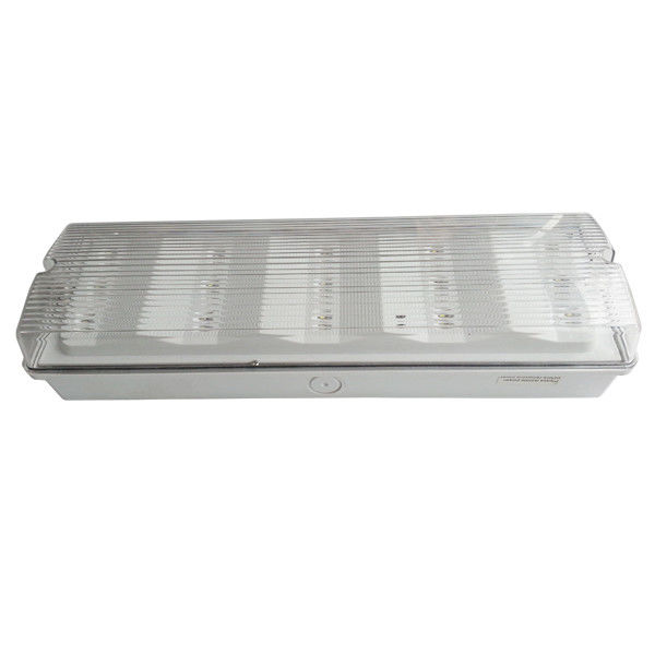 Luce di emergenza impermeabile da parete a incasso, montaggio superficiale, LED, per zone umide, esterno, IP65 EL015AMN