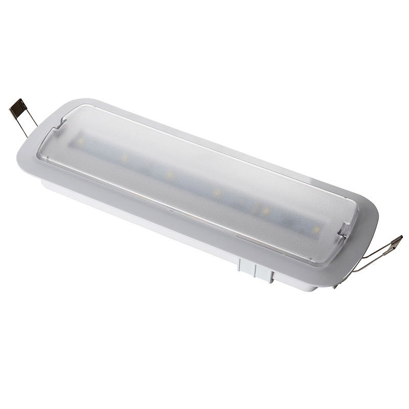 300lm Commercial Ceiling Recessed LED Emergency Light con batterie di riserva IP20 220V 10pcs SMD 5730 L116N-B1