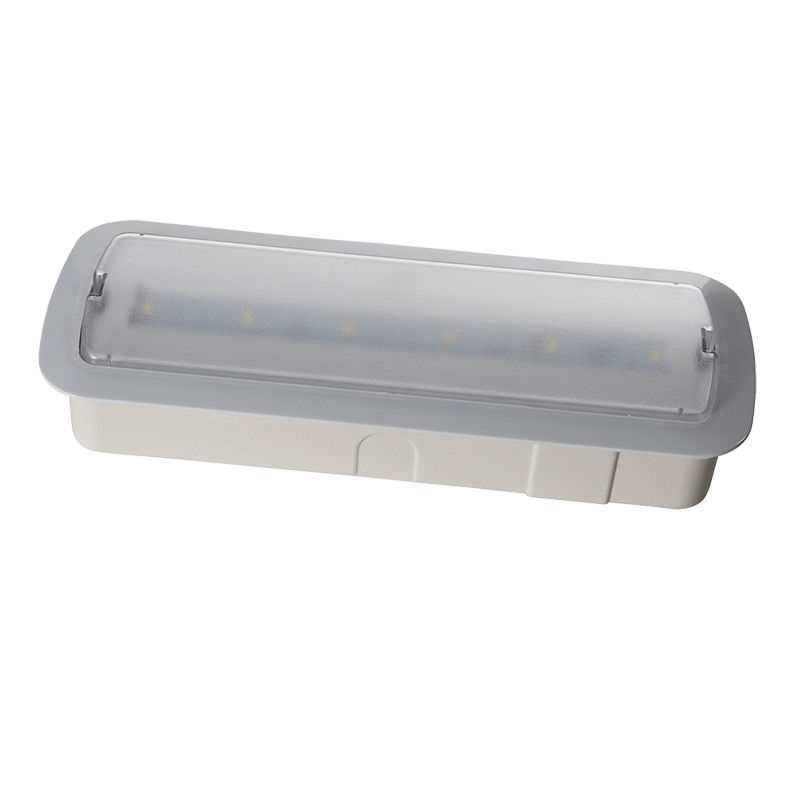 Luce di emergenza a LED ricaricabile a batteria a parete con riserva di batteria IP20 SMD 5730 L116M-C