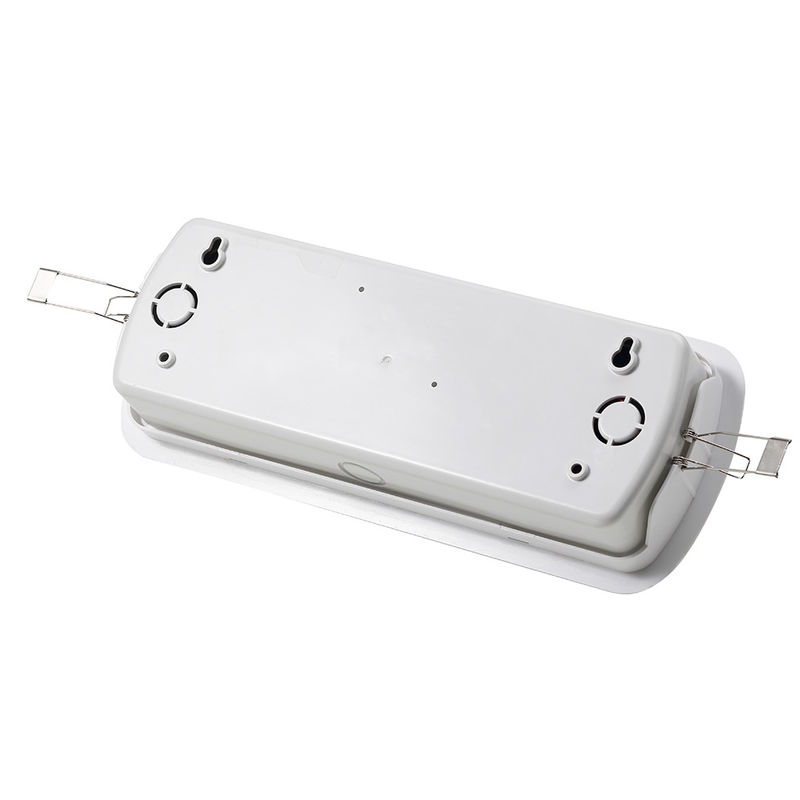 Luce d'emergenza LED a soffitto intagliato IP20 commerciale con batterie di riserva SMD 5730 10pcs L119N-B