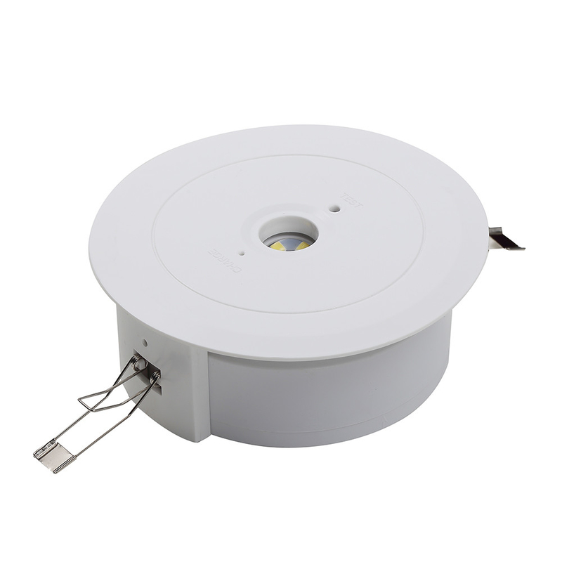 -10oC a 55oC Luce di emergenza di soffitto con durata di emergenza di 3 ore e batteria da 600mAh
