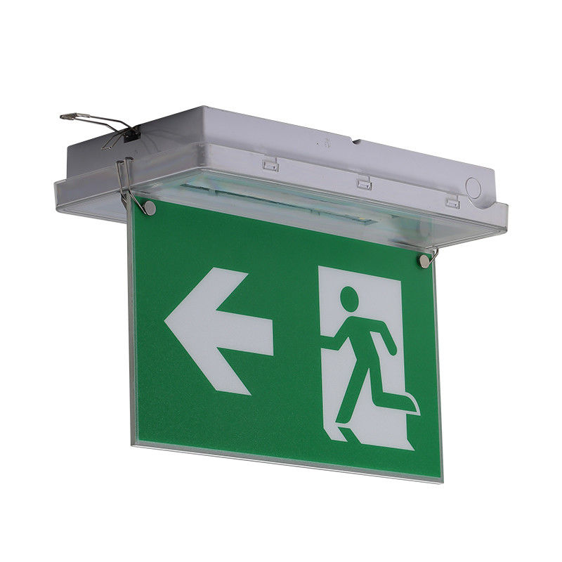 Segnale di uscita LED 5W Lampada di emergenza impermeabile IP65 220V 240V Ni Cd Batteria Lampada L212N
