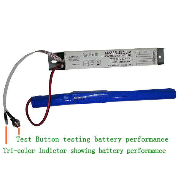 Alimentatore di emergenza a LED a batteria Li-Ion 1-10W Luci LED Leggero F355M
