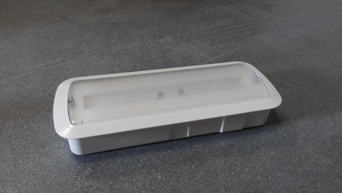 Luce di emergenza da incasso a LED SMD a batteria con batteria di riserva, resistenza al fuoco industriale, ABS L116M-C