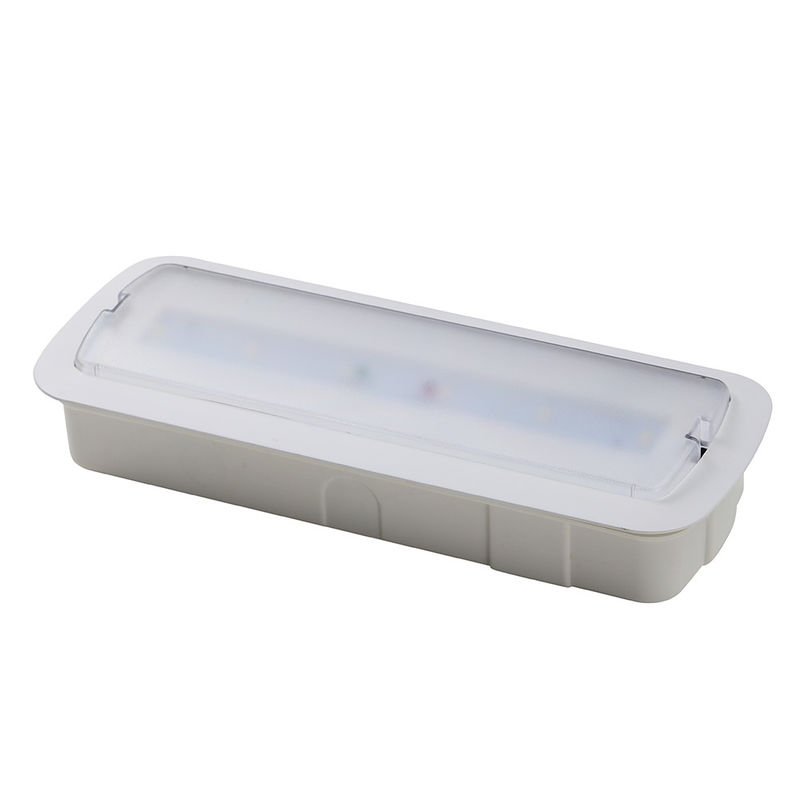3 pezzi Luce di emergenza da incasso a LED SMD 5730 con batteria Ni-Cd 3.6V 0.6Ah per una durata superiore a 3 ore