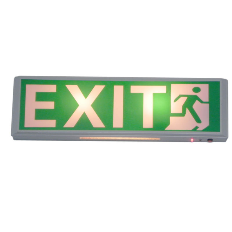 Azionato con batteria 10 Pcs DIP LED Exit Sign IP20 Batteria Ni-Cd montata a parete SL010AM