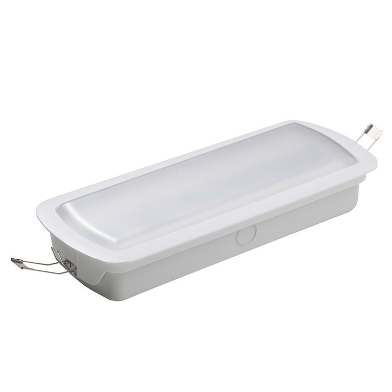 3W Ni-Cd batteria di riserva LED di soffitto incassato luce di emergenza 200LM IP20 L119MN-B