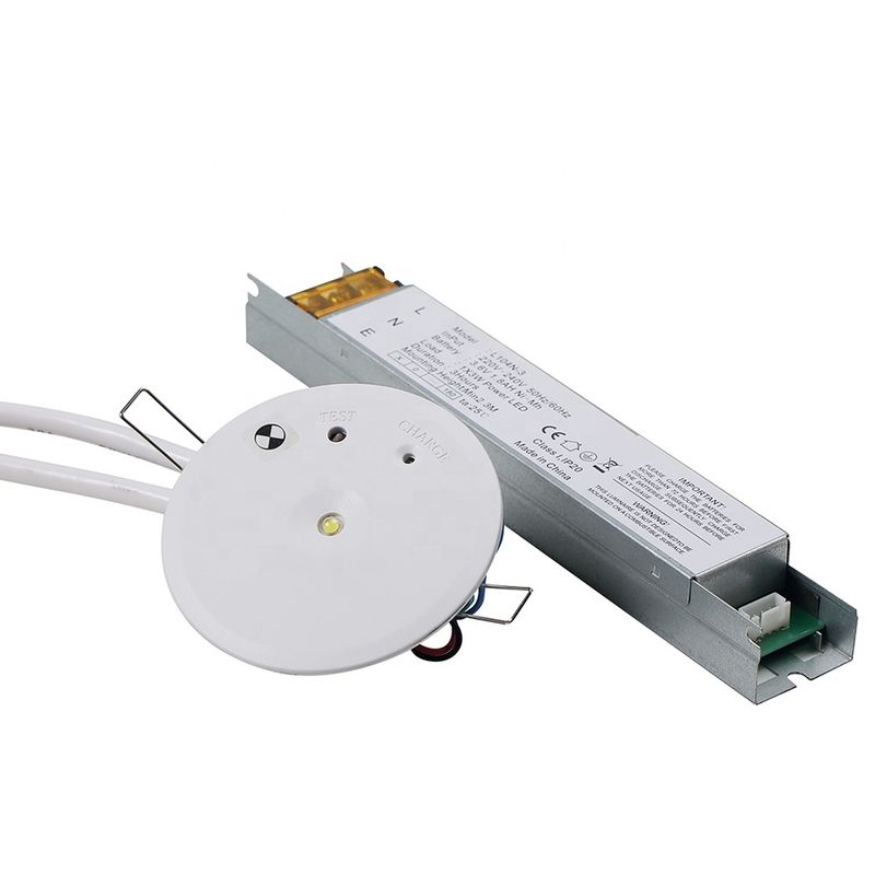 IP20 3W Commercial Non Maintenance Recessed Emergency Lights con batterie di riserva LED Emergency Downlight L104N-3