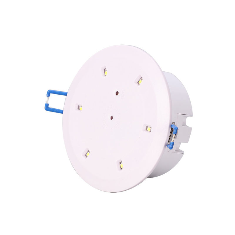 Luci di emergenza da incasso con cassa in ABS, 3W, 3 anni di garanzia, con batteria di backup, LED