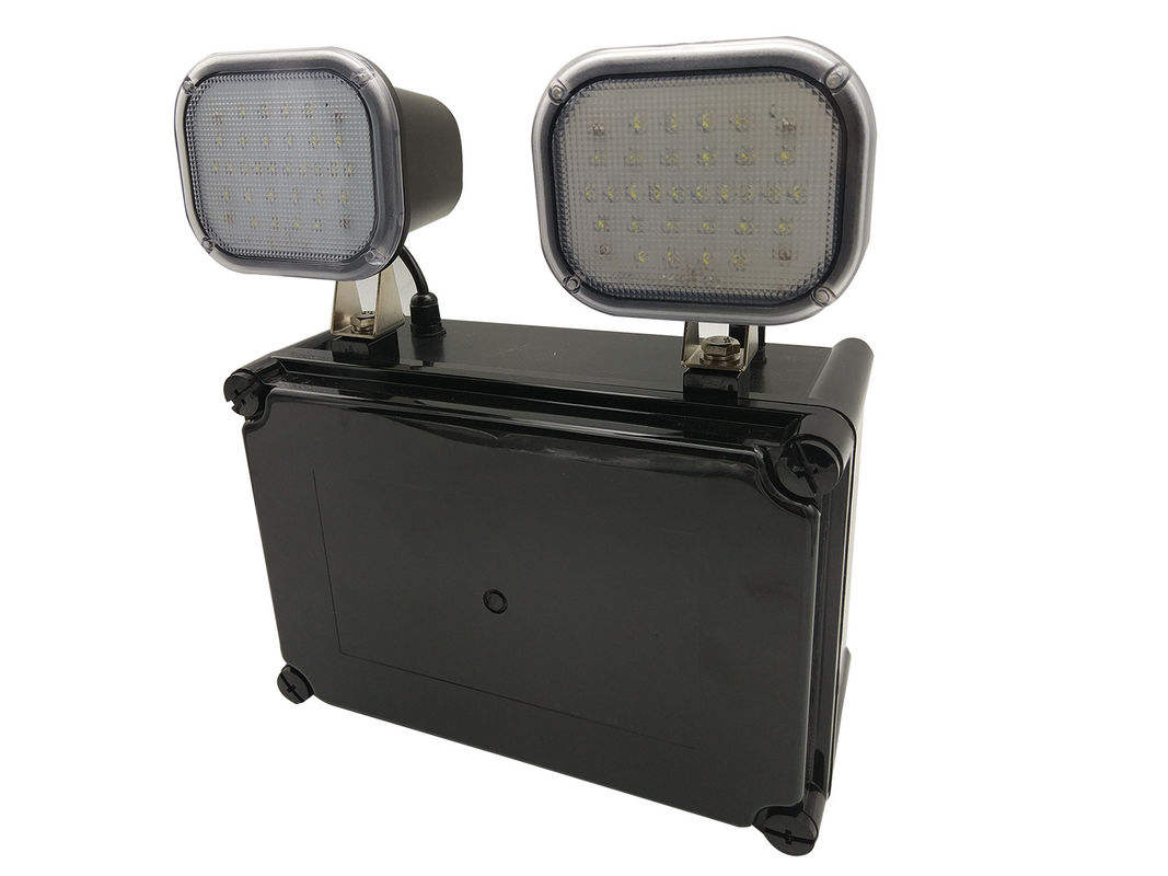 IP65 resistente all'acqua Twin Head LED luce di emergenza 3 ore Backup batteria ricaricabile L107N