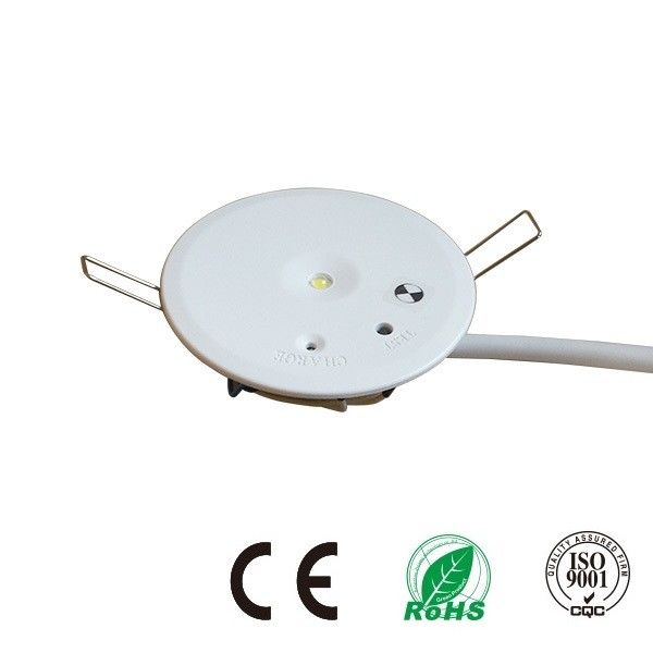 220V Non mantenuto Commerciale LED soffitto di emergenza Downlight con batterie di riserva 1W SMD IP42 EL1-1AN
