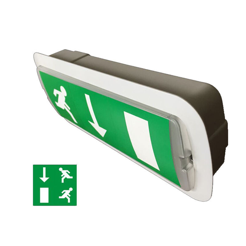 Luce di emergenza da incasso a parete 220V 240V a batteria ricaricabile con backup della batteria 50Hz 60Hz