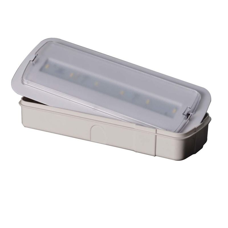Lampada di emergenza a LED omologata CE 6500K 3 ore di backup SMD 5730 220V 240V IP20