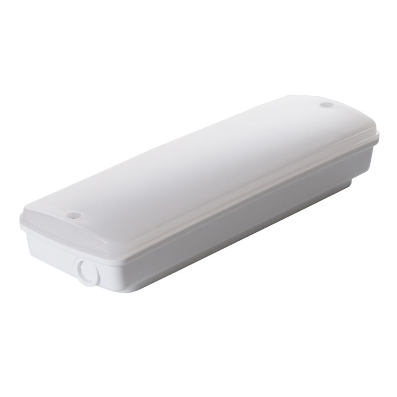 Luce di emergenza a LED industriale IP65 impermeabile per zone umide, esterno, backup 3 ore Ni-Cd