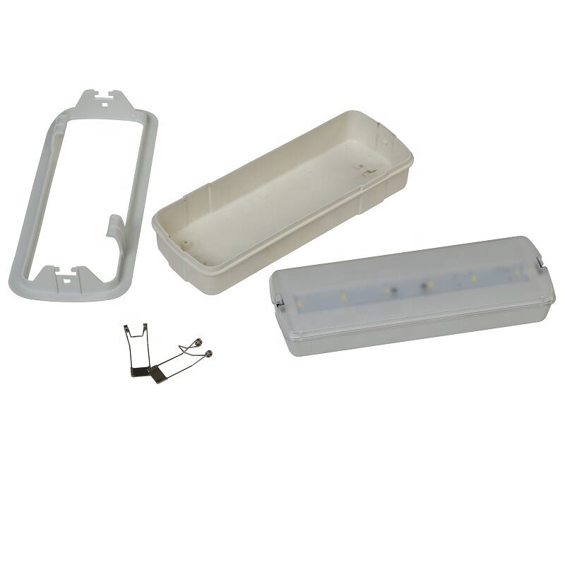 Luce di emergenza a LED da incasso a soffitto da 3W montata a parete, ricaricabile, con batteria di riserva da 180 minuti