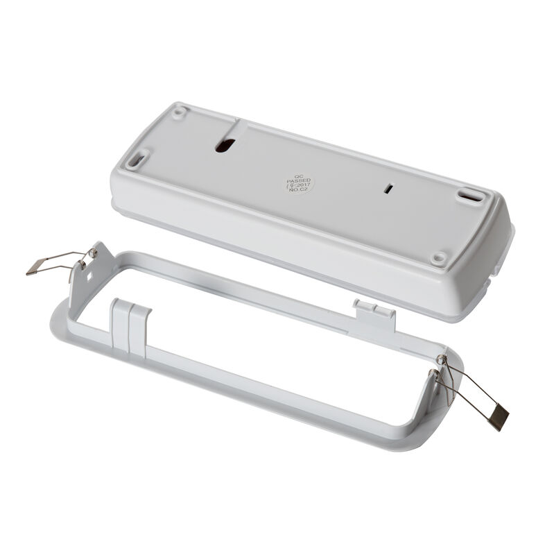 Lampada d'emergenza LED ricaricabile a batteria integrata con riserva di 3 ore