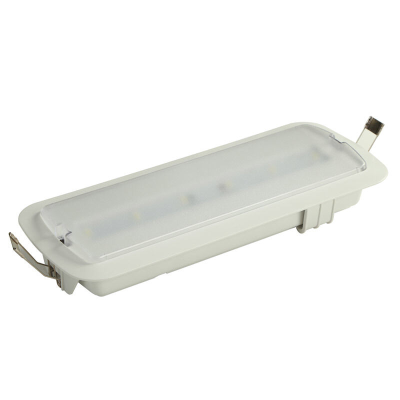LED soffitto inserito segnale di uscita di emergenza luce batteria Ni-Cd 3 anni di garanzia 6500K