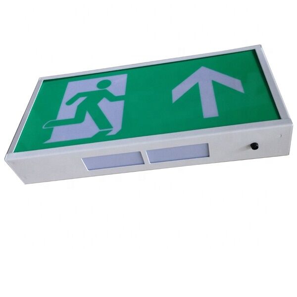 Segnale di uscita di emergenza a LED da 3 W con 3 anni di garanzia e 180 minuti di tempo di emergenza Luce di emergenza a LED ricaricabile