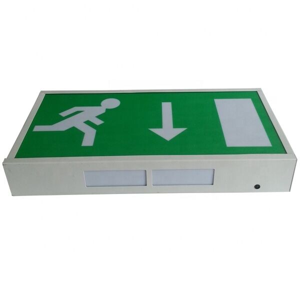 Segnale di uscita di emergenza a LED da 3 W con 3 anni di garanzia e 180 minuti di tempo di emergenza Luce di emergenza a LED ricaricabile