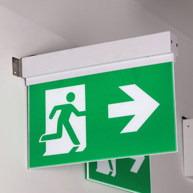 Segnale di uscita LED resistente con batteria ricaricabile e tempo di emergenza di 3 ore per un'installazione facile
