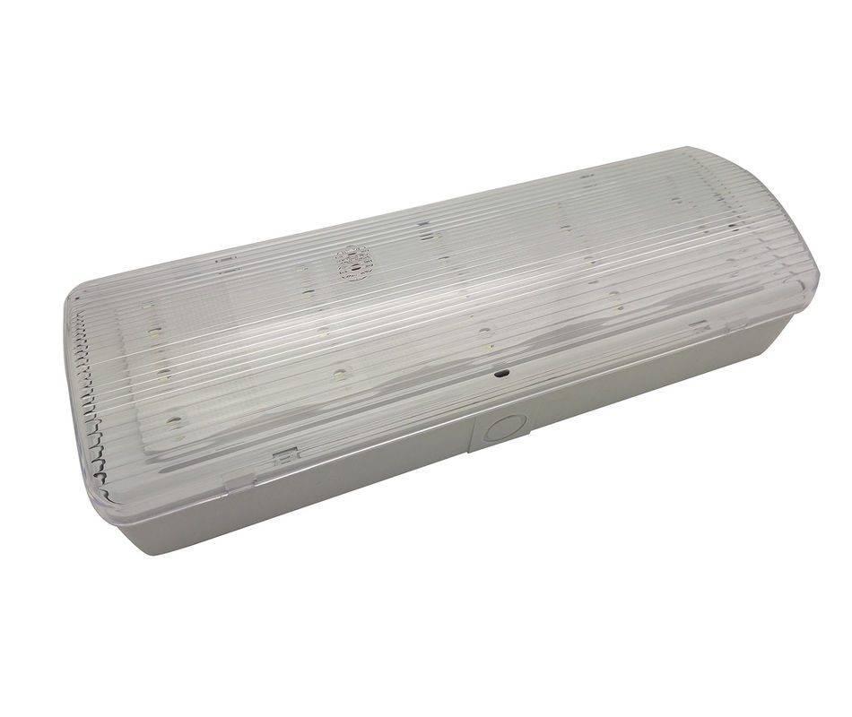 Luce d'emergenza a LED ABS resistente al fuoco con durata di 3 ore e batteria al nichel-cadmio