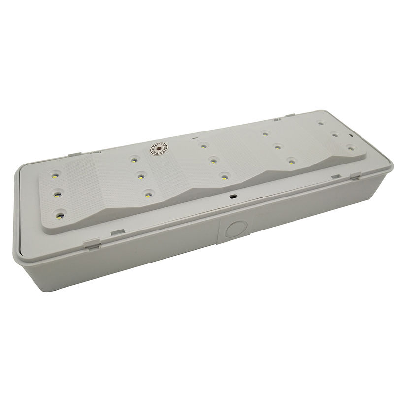 Luce d'emergenza a LED ABS resistente al fuoco con durata di 3 ore e batteria al nichel-cadmio