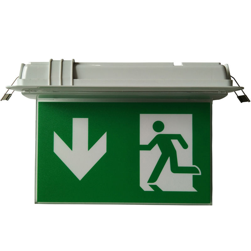 Illuminazione d'emergenza a LED di piccole dimensioni con soffitto intagliato 3 ore di funzionamento L116M-E