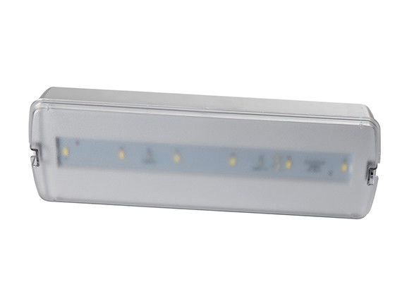 Luce di emergenza a LED ricaricabile 220V 3W SMD 5730 con batteria di riserva, montaggio a parete superficiale L116M-A