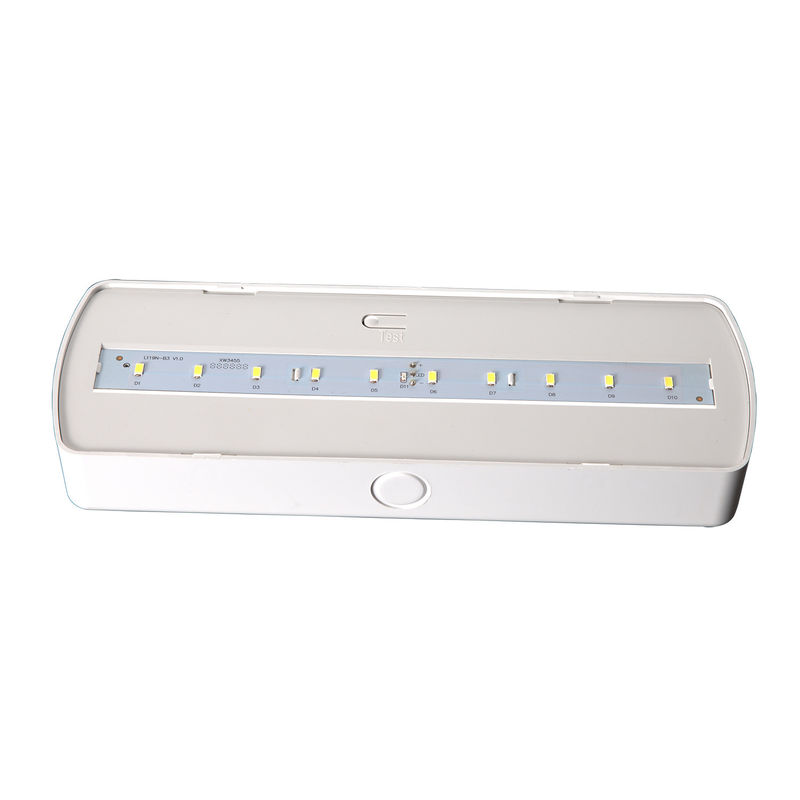 Resistenza al fuoco ABS LED luce di emergenza 3.6V Ni-Cd batteria 3 ore Durata L119N-A