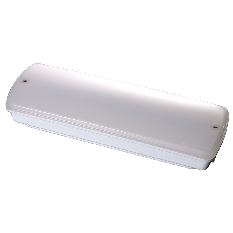 Luce di emergenza impermeabile 3W mantenuta/non mantenuta per esterni in luogo umido, garanzia 3 anni, IP65 L121N