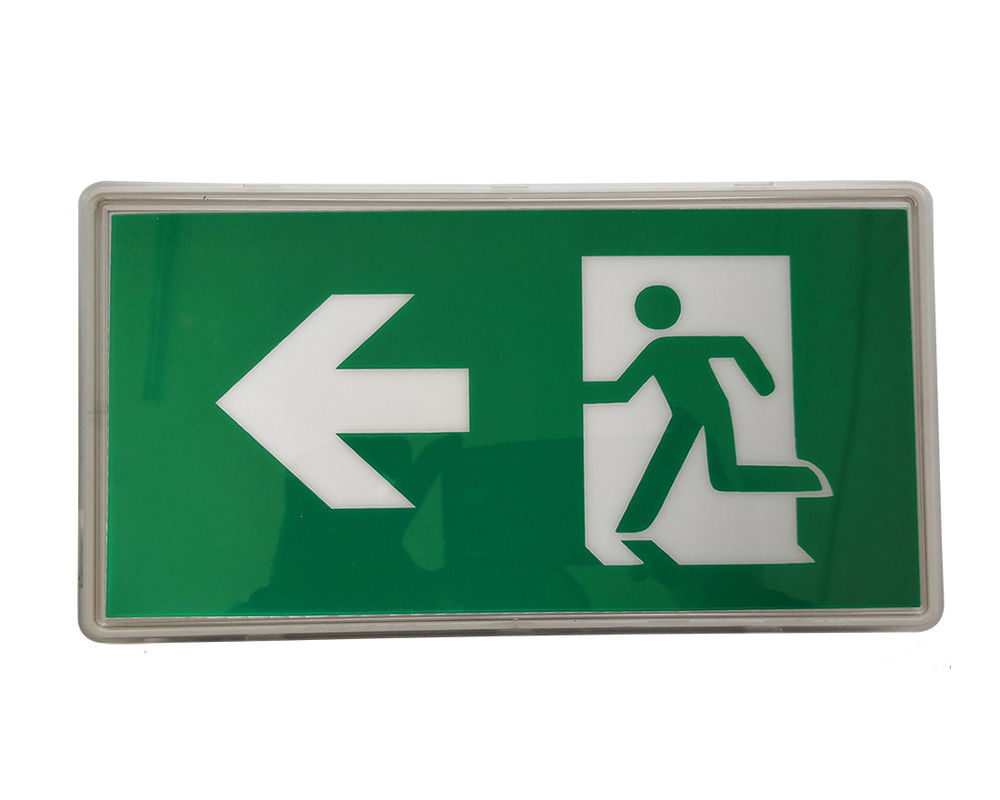 Luce d'emergenza impermeabile IP65 220V 240V LED ABS ricaricabile