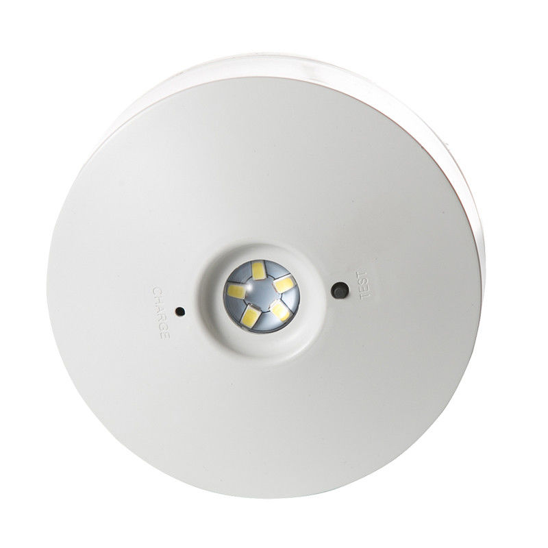 Luce di emergenza a soffitto a LED SMD ricaricabile Ni-Cd da 5 pezzi, ABS, 3 ore L114N