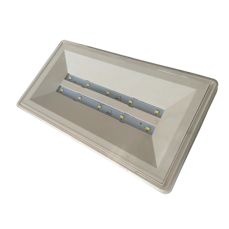 220V Lampada di emergenza a LED impermeabile a mantenimento IP65 per luoghi umidi, cassa in ABS, Ni-Cd L212N