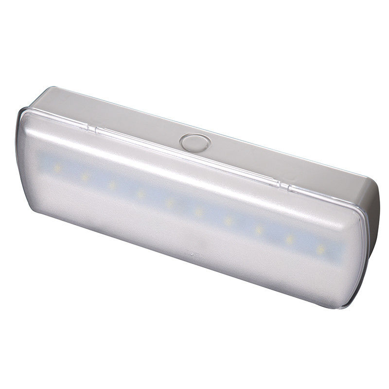 Luce a LED ricaricabile di emergenza con batteria Ni-Cd e ABS antincendio per 3 ore
