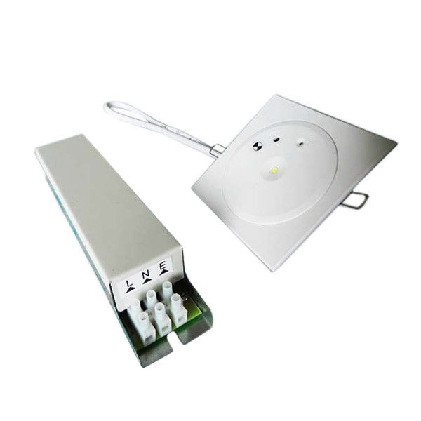 Luci di emergenza da incasso a soffitto non mantenute da 3W con batteria di backup, faretti a LED di emergenza da 3 ore
