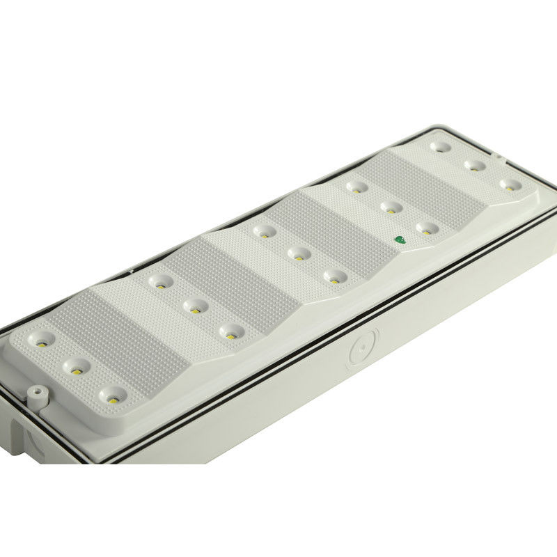 Luce di emergenza a LED autotestante da 3 Watt a batteria, impermeabile, per esterni, IP65, per luoghi umidi EL015EN