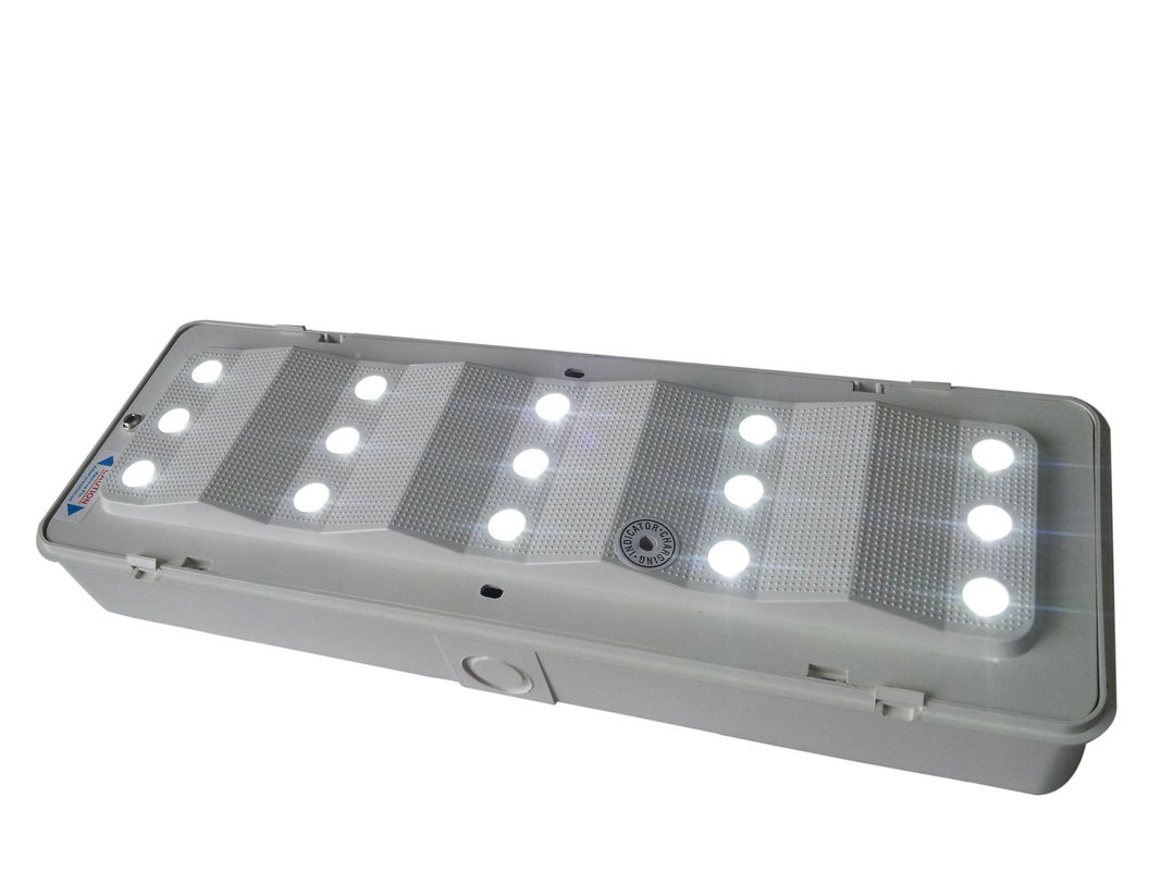 Luce di emergenza per segnaletica antincendio con LED DIP da 120mA, batteria Ni-Cd da 3,6V 1,5Ah EL015BM