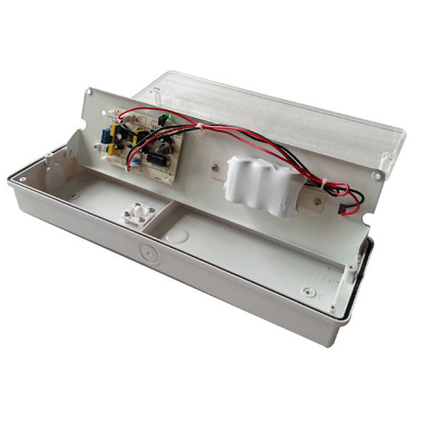 Luce di emergenza impermeabile a batteria auto-testante per esterni IP65, per luoghi umidi, ricaricabile EL030AN