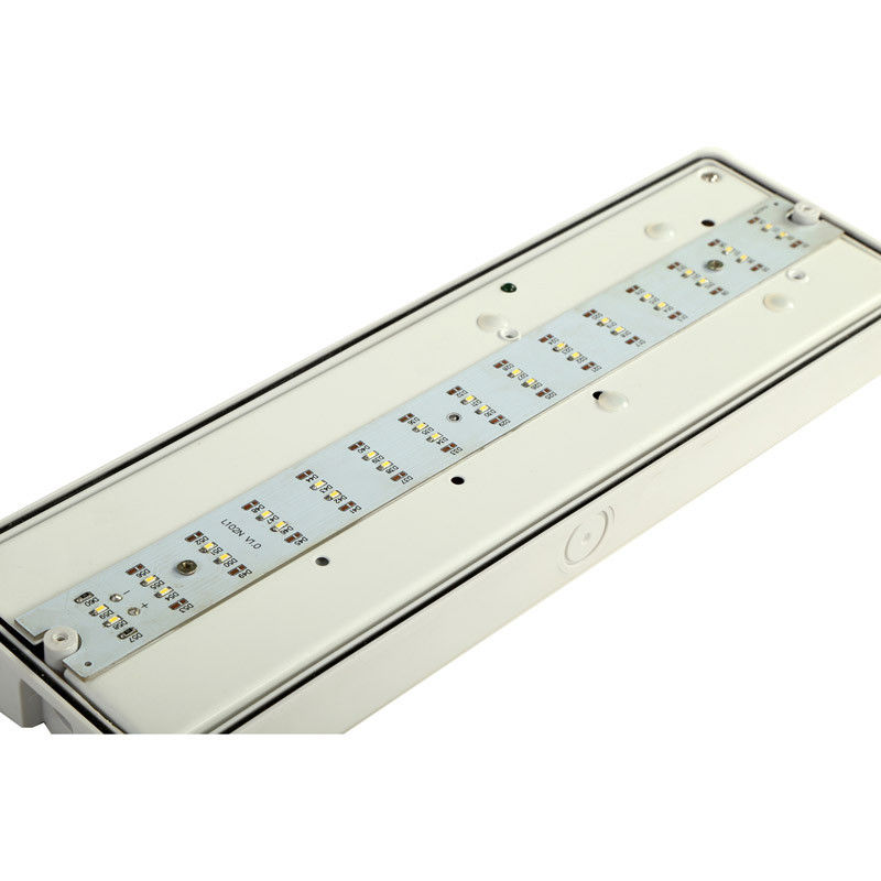 Luce di emergenza impermeabile a batteria auto-testante per esterni IP65, per luoghi umidi, ricaricabile EL030AN