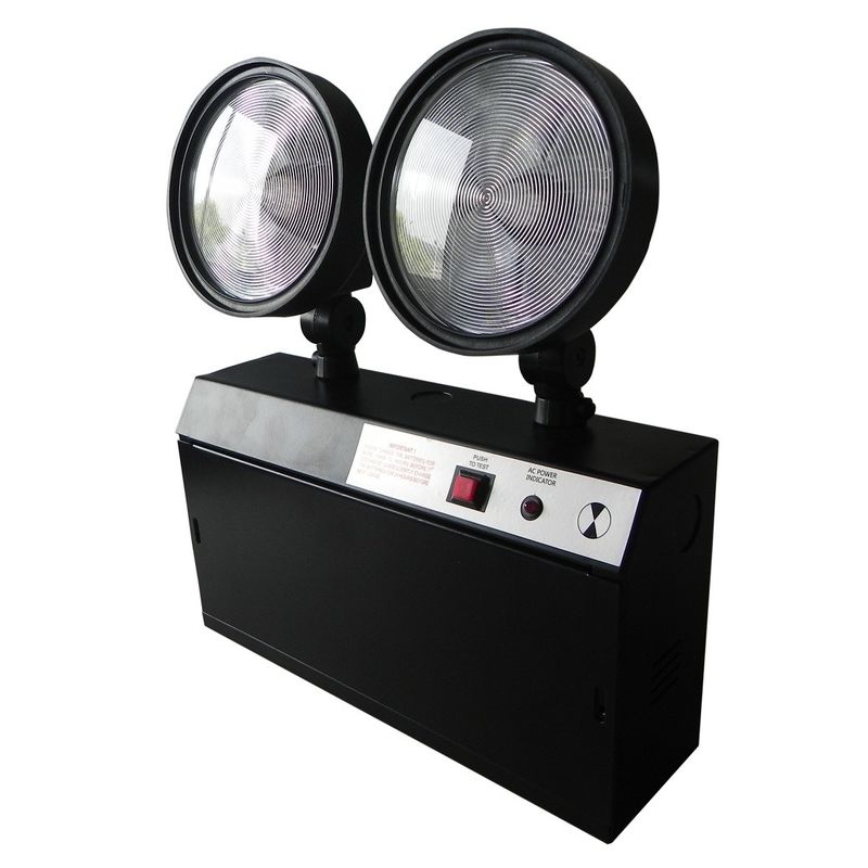 IP20 luci di emergenza a doppio punto a LED ricaricabili senza manutenzione con facile installazione